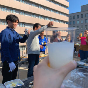 会社でBBQ