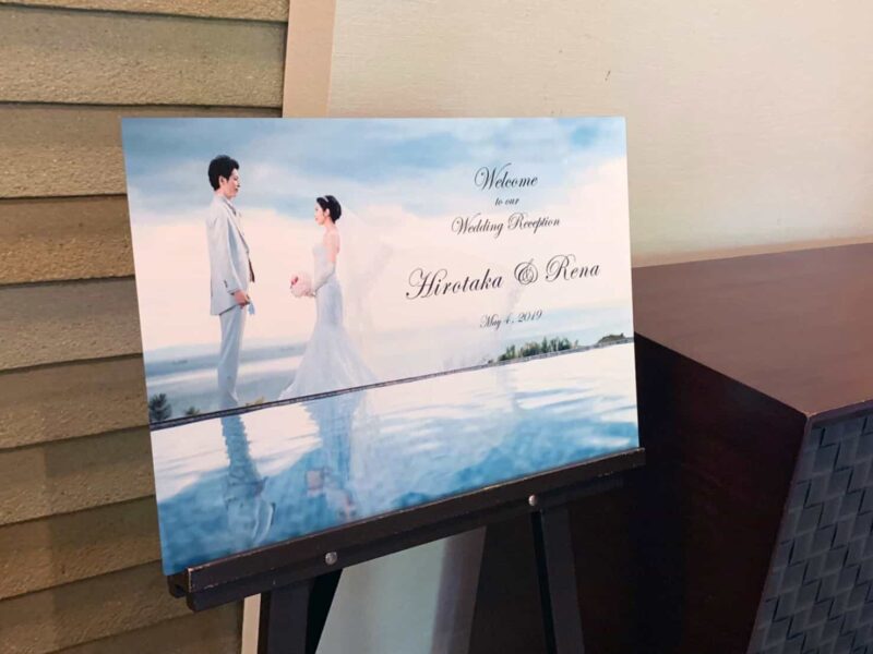 結婚式ウェルカムボード02