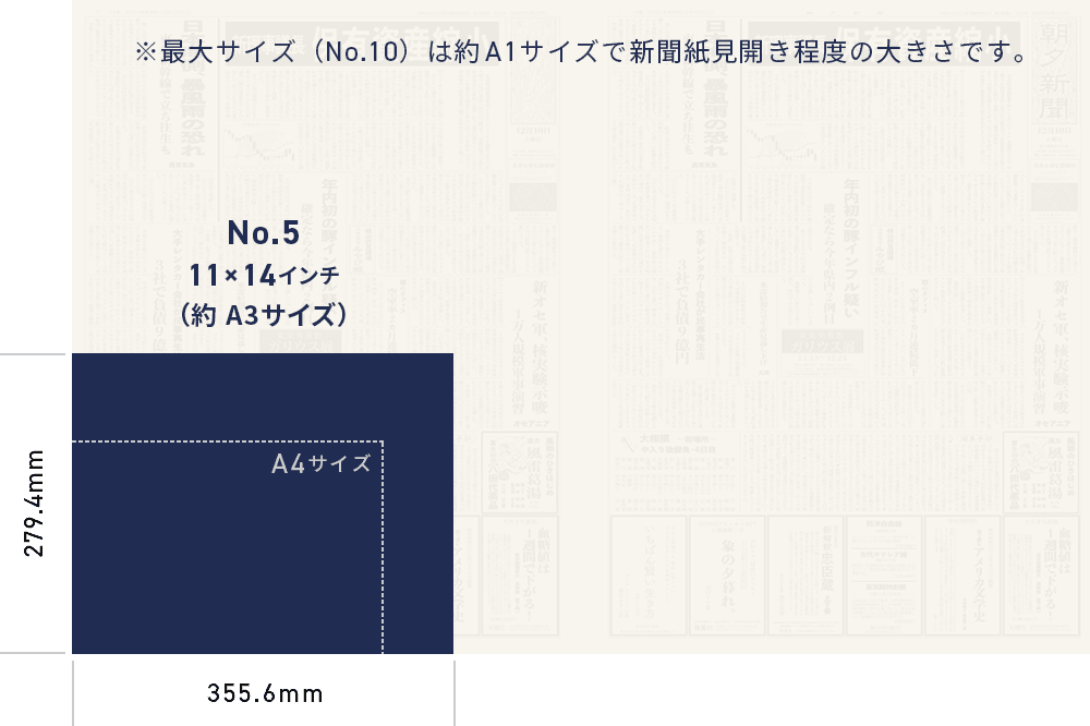 No.5 11×14インチ